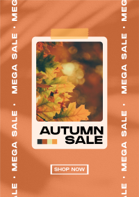 Picture Autumn Sale Poster