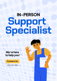 Tech Support Specialist Poster