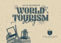 World Tourism Day Greeting Postcard