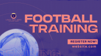 Textured Pro Football Training Animation