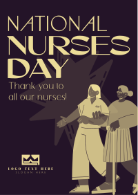 Nurses Day Appreciation Flyer