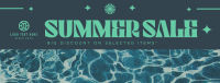 Retro Summer Sale Facebook Cover Image Preview