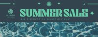 Retro Summer Sale Facebook Cover Image Preview