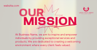 Creatives Company Mission Facebook Ad