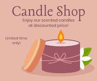 Candle Shop Promotion Facebook Post