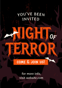 Halloween Night Party Poster