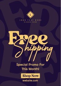 Special Shipping Promo Poster