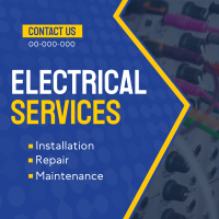 Electrical Service Provider Instagram Post