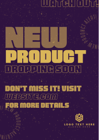 Modern Grunge New Product Flyer