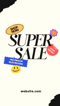 Y2K Super Sale Instagram Story