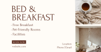 Bed and Breakfast Services Facebook Ad