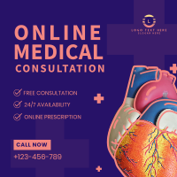 Online Consultation Service Instagram Post Design