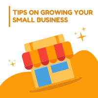 Growing Your Small Business Linkedin Post
