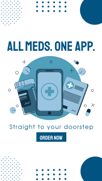 Meds Straight To Your Doorstep Instagram Story