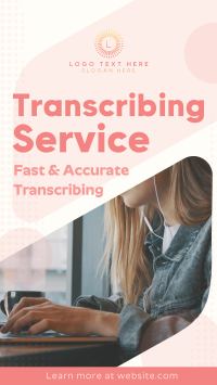 Fast Transcribing Service TikTok Video