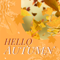 Autumn Greeting Linkedin Post Design