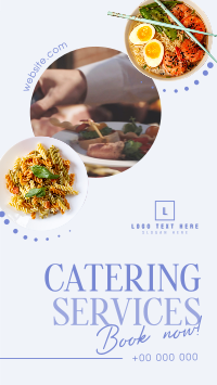 Food Catering Events Facebook Story