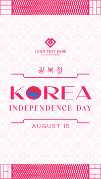 Independence Day of Korea YouTube Short Image Preview