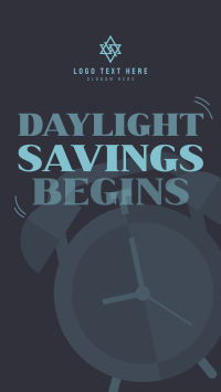 Playful Daylight Savings Instagram Story