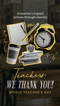 Professor Teacher's Day Facebook Story