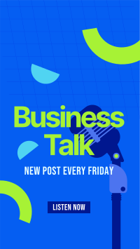 Business Podcast Instagram Story