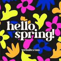 Spring Cutouts Linkedin Post