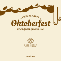 Virtual Oktoberfest Instagram Post Image Preview