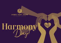 Harmony Day Postcard