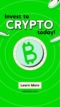 Crypto Facebook Story example 2