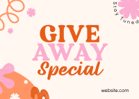 Giveaway Special Postcard