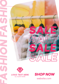 Fashion Sale Poster Design