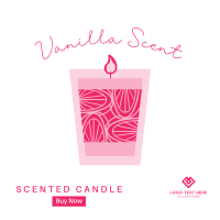 Illustrated Scented Candle Instagram Post