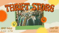 Thrift Shop Kitsch Facebook Event Cover Design