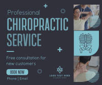 Chiropractic Service Facebook Post