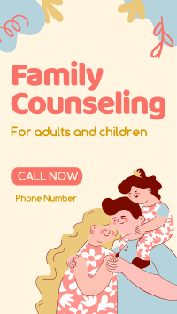 Quirky Family Counseling Service Facebook Story