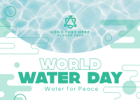 World Water Day Postcard