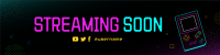 Neon Game Stream Twitch Banner