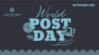World Post Day Animation