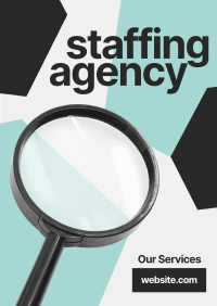 Jigsaw Staffing Agency Flyer