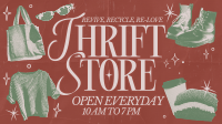 Retro Thrift Shop Video Design