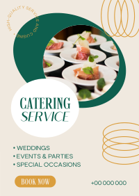 Classy Catering Service Flyer