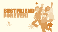 Embracing Friendship Day Animation Image Preview