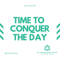 Conquer the Day Instagram Post Image Preview