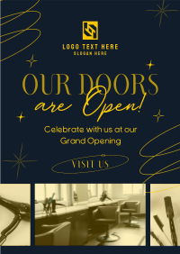 Grand Opening Salon Flyer Design