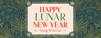 Lunar New Year Celebration Facebook Cover Image Preview