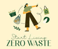 Living Zero Waste Facebook Post