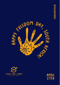 Freedom Day Hand Flyer