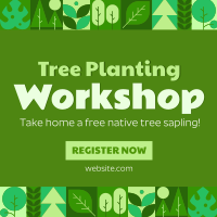 Tree Planting Workshop Instagram Post