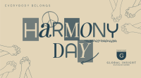 Fun Harmony Day Facebook Event Cover Image Preview