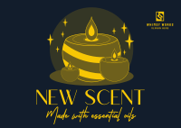 New Scent Launch Postcard